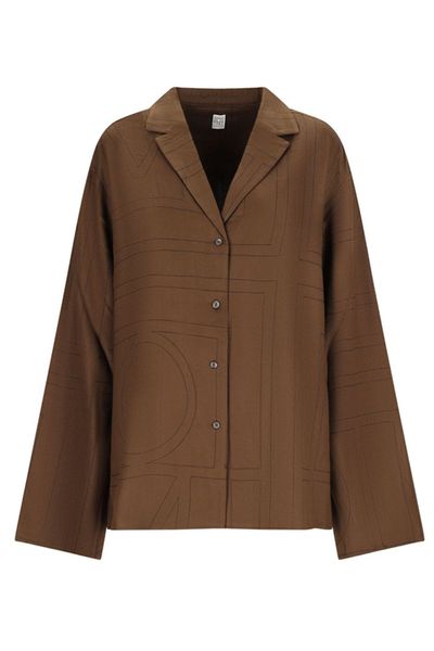 Totême Long Sleeved Buttoned Shirt