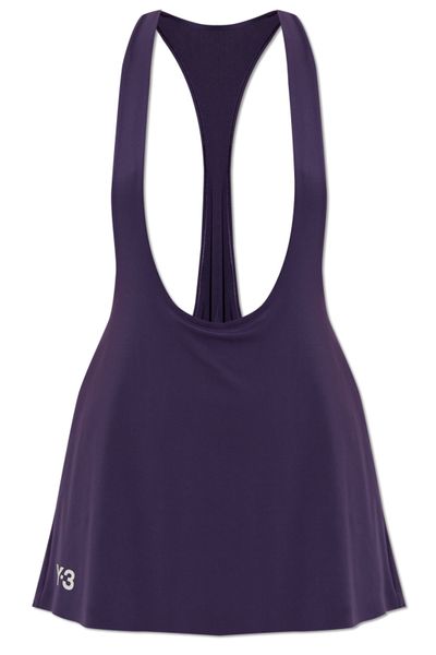 Y-3 The Tennis Us Collection Logo Printed Jumpsuit