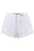 ROTATE Lace-Trim Drawstring Shorts