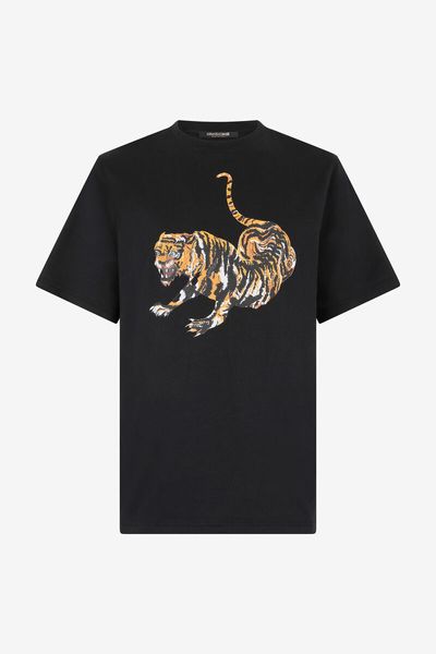 Roberto Cavalli Tiger Graphic T-Shirt