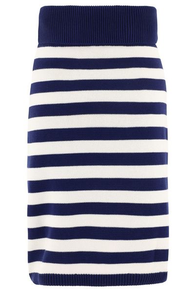 Kenzo Rock Striped Midi Skirt