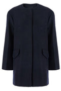 Theory Cape Back Melton Coat