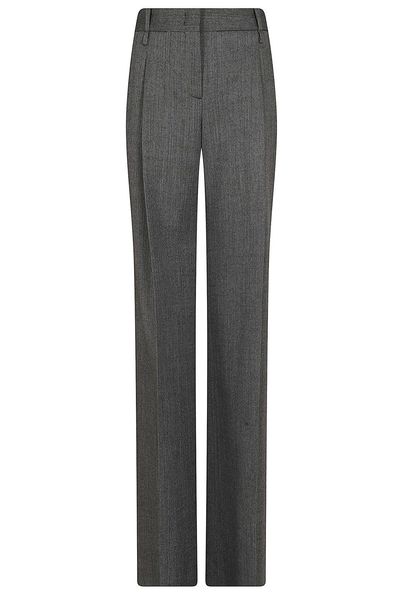 Ermanno Scervino Wide-Leg Herringbone Pants