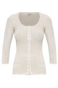 Chloé Scoop-Neck Ribbed Top