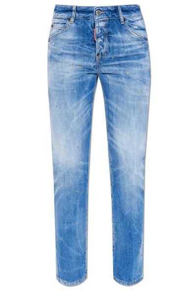 Dsquared2 Low-Rise Slim Fit Jeans