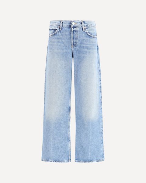 AGOLDE Low-Waist Straight Jeans
