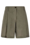 Brunello Cucinelli Double Pleated  Shorts