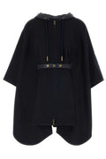 Moncler Belted Drawstring Hooded Cape