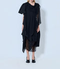Yohji Yamamoto Asymmetric Layered Dress