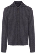 Dolce & Gabbana Zipped Knitted Sweater