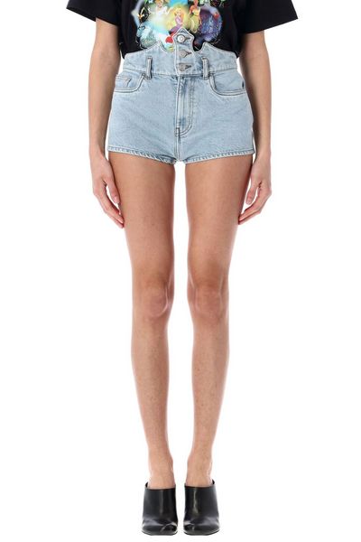 Coperni X Disney Crown Denim Shorts