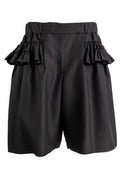 Dries Van Noten Elasticated Waist Ruffled Shorts
