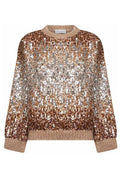 Brunello Cucinelli Sequin Embellished Crewneck Jumper