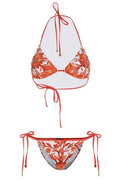 Dolce & Gabbana Majolica-Printed Bikini Set