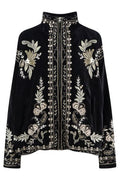 Scarlett Poppies Embroidered Zip Jacket