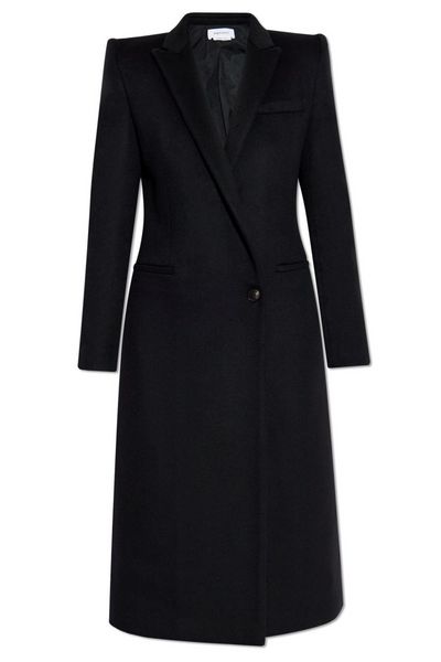 Alexander McQueen Stacked Shoulder Tailored Coat