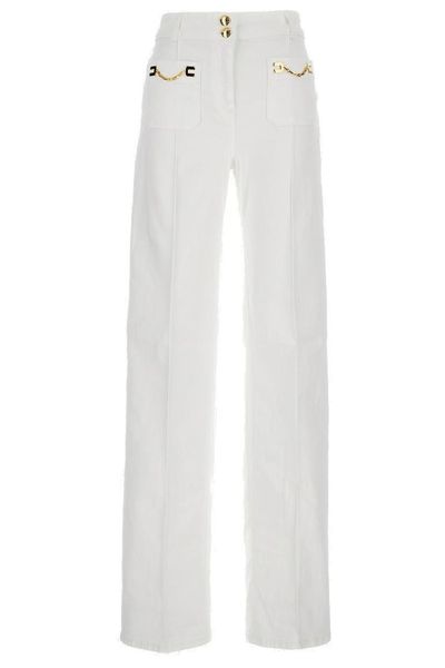 Elisabetta Franchi Chain Detailed Jeans