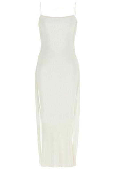 Jacquemus The Plumetis Sleeveless Knitted Dress