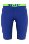 Dsquared2 Logo Waistband Cycling Shorts