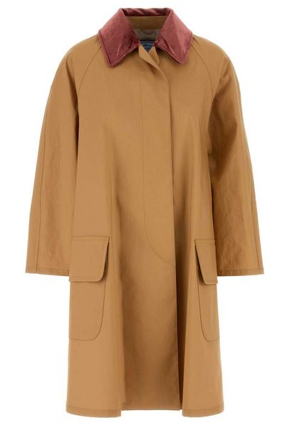 Prada Long-Sleeved Buttoned Coat