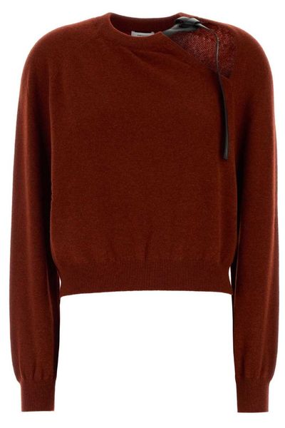Ferragamo Bow Detail Knitted Jumper