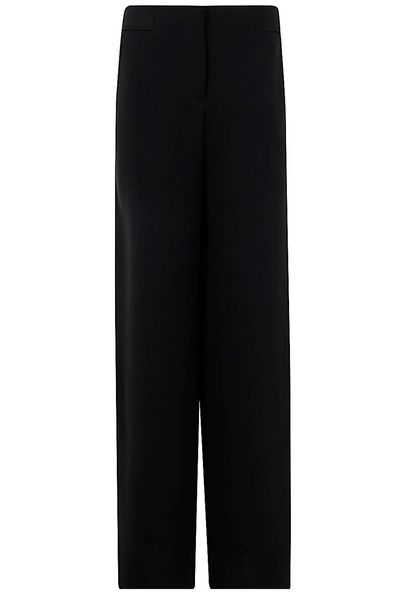 Giorgio Armani Wide-Leg Satin Trousers