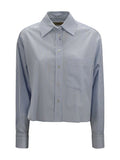 Weekend Max Mara Eden Long-Sleeved Oxford Shirt