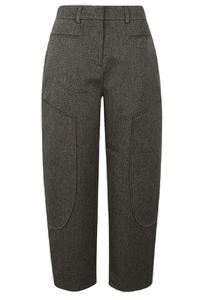 Ganni Mouline Curved Trousers