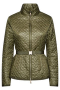 Moncler Geranium Floral-Quilted Short Down Jacket