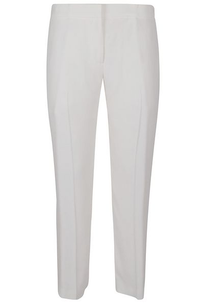 Alexander McQueen Straight Leg Cropped Trousers