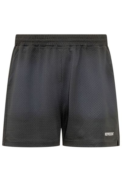 Represent Washed Mesh Shorts