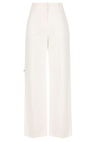 Fendi Straight-Leg Pleated Trousers