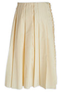 Jil Sander High-Waisted Pleated Midi Skirt