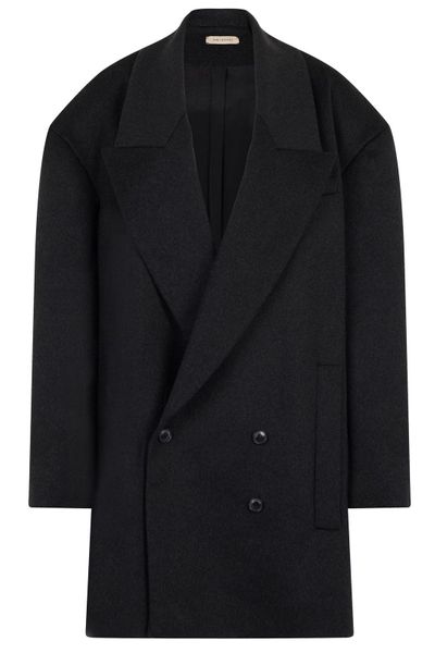 The Mannei Oversized Double-Breasted Coat