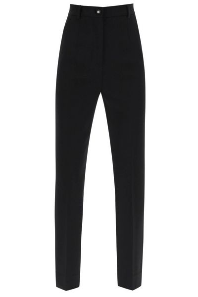 Dolce & Gabbana Milano Stitch Cigarette Pants