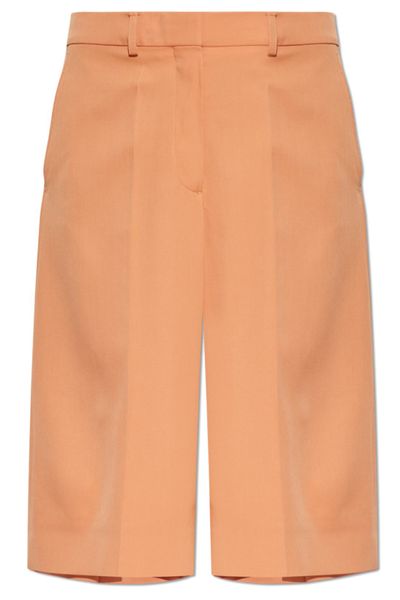 Stella McCartney Wide Leg Classic Tailored Bermuda Shorts