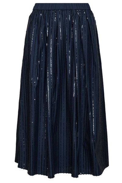 Weekend Max Mara Wkdfiordi Pleated Sequin Skirt