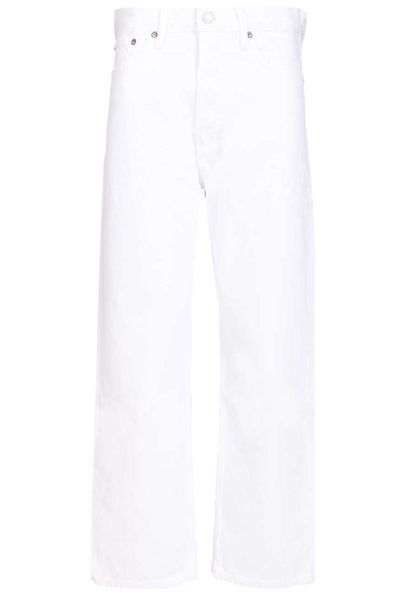 AGOLDE 90s Crop Straight-Leg Jeans