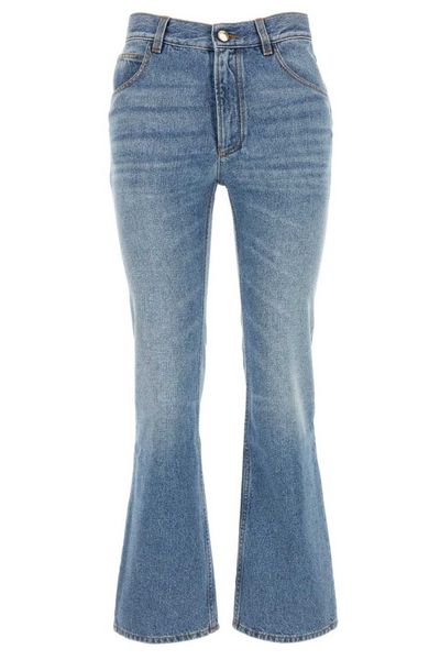 Chloé Cropped Bootcut Jeans