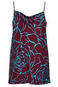 Dries Van Noten Draped Rose-Print Camisole Top