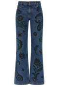 Etro Etrao Paisley Print Jeans