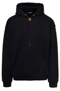 Versace Medusa Head Detailed Drawstring Hoodie