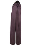 Stella McCartney Chain Halterneck Satin Jumpsuit