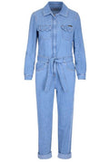 Washington Dee Cee Belted Long-Sleeved Jumpsuit
