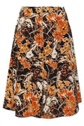 Marni Floral Print Midi Skirt