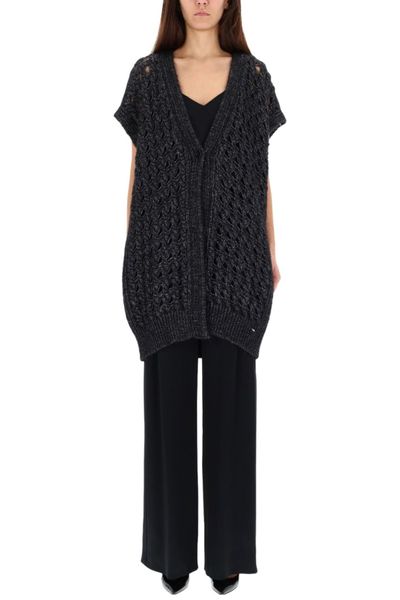 Herno Sleeveless Knitted Cardigan