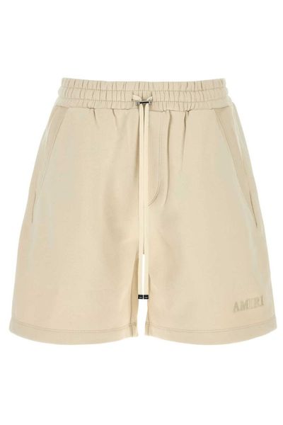 Amiri Logo Embroidered Shorts