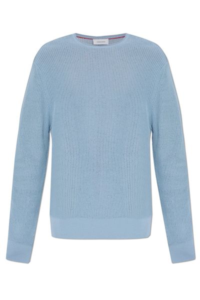 Ferragamo Ribbed-Knit Crewneck Jumper