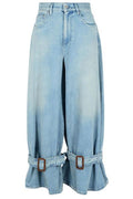 JW Anderson Buckled Cuff Denim Jeans
