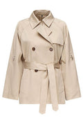 Fay Double-Breasted Belted Coat